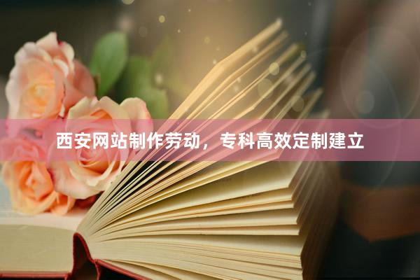 西安网站制作劳动，专科高效定制建立